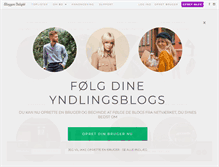 Tablet Screenshot of bloggersdelight.dk